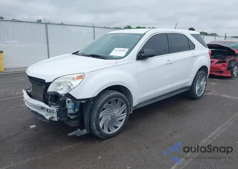 2014 Chevrolet Equinox Ls из США, поврежденный, VIN 2GNALAEK5E1155822
